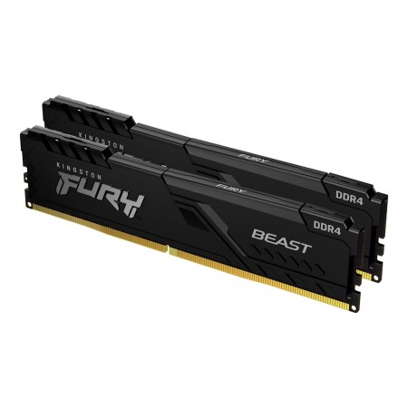 KINGSTON FURY DDR4 64GB 3200MHZ CL16 X2 BEAST BLACK