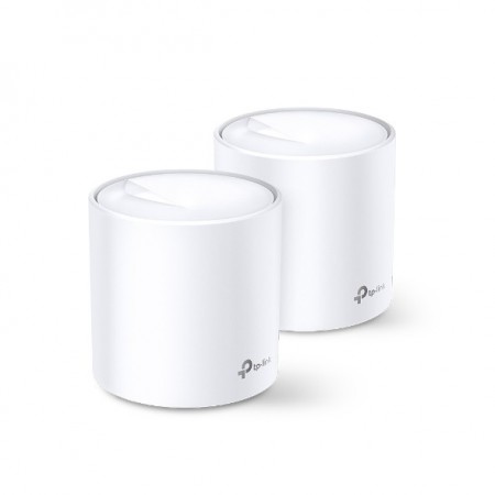 TP-Link Deco X20 (2-pack) Dual-band (2,4 GHz   5 GHz) Wi-Fi 5 (802.11ac) Branco Interno