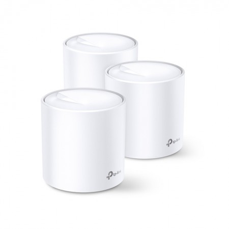 TP-Link Deco X20 (3-pack) Dual-band (2,4 GHz   5 GHz) Wi-Fi 5 (802.11ac) Branco 2 Interno