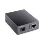 TP-Link TL-FC311A-2 convertitore multimediale di rete 1000 Mbit s Modalità singola Nero