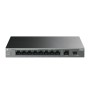 TP-Link LiteWave LS1210GP switch di rete Non gestito Gigabit Ethernet (10 100 1000) Supporto Power over Ethernet (PoE) Nero