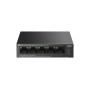 TP-Link LiteWave LS105GP switch di rete Non gestito Gigabit Ethernet (10 100 1000) Supporto Power over Ethernet (PoE) Nero