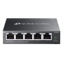 TP-Link Omada ES205G Gestito Gigabit Ethernet (10 100 1000) Supporto Power over Ethernet (PoE) Nero