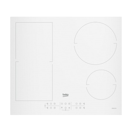 Beko HII64200FMTW placa Branco Embutido 60 cm Placa com zona de indução 4 zona(s)