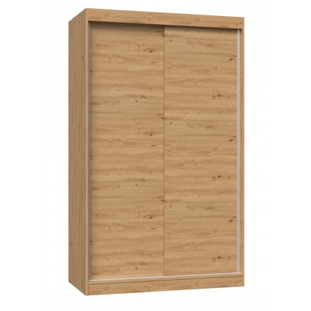 Topeshop IGA 120 ART B KPL bedroom wardrobe/closet 7 shelves 2 door(s) Oak