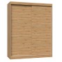 Topeshop IGA 160 ART C KPL bedroom wardrobe/closet 7 shelves 2 door(s) Oak