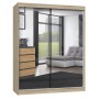 Topeshop IGA 160 SON A KPL bedroom wardrobe/closet 7 shelves 2 door(s) Sonoma oak