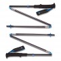 Trekking poles Black Diamond DISTANCE Z POLES PEWTER