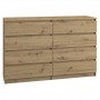 Topeshop M8 140 ARTISAN chest of drawers