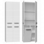 Topeshop NEL 1K DD BIEL bathroom storage cabinet White