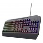 Trust GXT 836 Evocx keyboard Gaming USB QWERTY US English Black