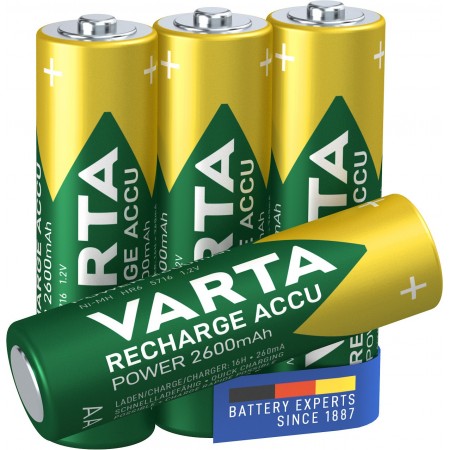 Varta 05716 Bateria recarregável AA Hidreto metálico de níquel