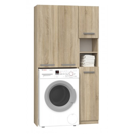 Topeshop ZESTAW MARPOL DD SONOMA bathroom storage cabinet Oak