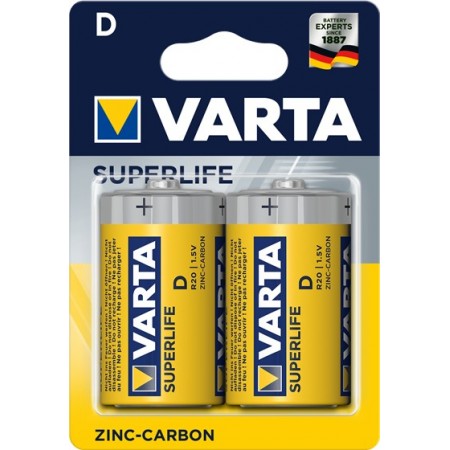 Varta R20 D pilha Zinco-carbono