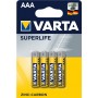 Varta R03 AAA pilha Zinco-carbono