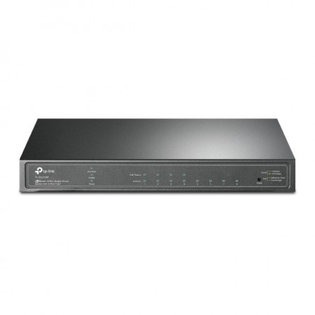 TP-Link JetStream TL-SG2008P switch de rede Gerido L2 L2+ Gigabit Ethernet (10 100 1000) Power over Ethernet (PoE) Preto