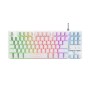 Trust GXT 833W THADO tastiera Gaming USB QWERTY Inglese US Bianco