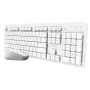 Trust Ody II tastiera Mouse incluso Casa ufficio RF Wireless QWERTY Inglese US Bianco