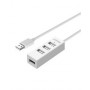 UNITEK Y-2146 interface hub USB 2.0 480 Mbit/s White