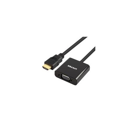 UNITEK Y-6333 interface cards/adapter 3.5 mm, VGA