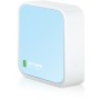 TP-Link TL-WR802N router sem fios Fast Ethernet Single-band (2,4 GHz) Azul, Branco