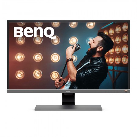 BenQ EW3270U monitor de ecrã 80 cm (31.5") 3840 x 2160 pixels 4K Ultra HD LED Preto, Cinzento, Metálico