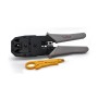 Vultech Crimpatrice con spelacavi RJ45-RJ11-RJ12