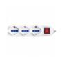 Vultech Multipresa bipasso 9 posti con tasto ON OFF 16A