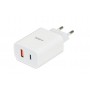 Wall charger iBOX C-36 GaN PD20W, white