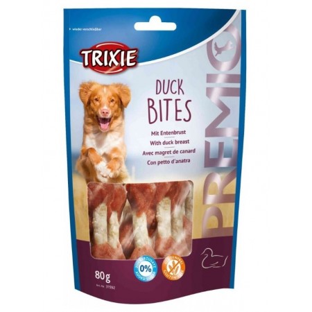 TRIXIE Snacki Premio Duck Bites - Dog treat - 80g