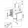 Whirlpool WBUFZ011 Arca vertical Embutido 91 l E Branco