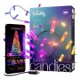 Twinkly Candies LED Christmas tree lights TWKC200RGB-G Candle shape