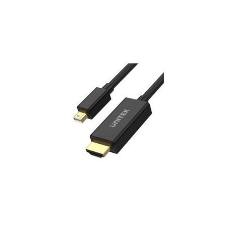 Unitek V1152A Adapter miniDP - HDMI 4K 30Hz cable 2m