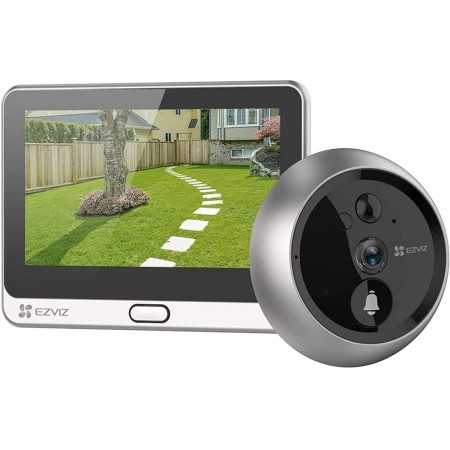 EZVIZ DP2C intercomunicador vídeo 2 MP 10,9 cm (4.3") Prateado