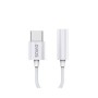 USB Type 3.1 C (M) – Jack 3.5mm (F) Audio adapter White SAVIO AK-51