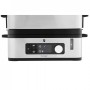 WMF KITCHENminis 0415090011 máquina de cozinha a vapor 2 cesto(s) Balcão 900 W Preto, Aço inoxidável