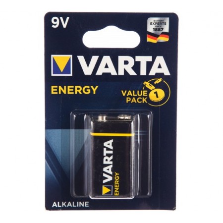 Varta ENERGY 9 V pilha recarregável industrial Alcalino