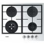 Whirlpool AKTL629 WH Bianco Da incasso 59 cm Gas 4 Fornello(i)