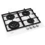 Whirlpool AKTL629 WH Bianco Da incasso 59 cm Gas 4 Fornello(i)