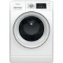 Whirlpool FFWDD 1076258 SV EE máquina de lavar e secar Independente Carregamento frontal Branco