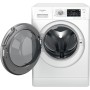 Whirlpool FFWDD 1076258 SV EE máquina de lavar e secar Independente Carregamento frontal Branco