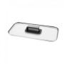 WMF KITCHENminis 0415090011 pentola a vapore 2 cestello i Superficie piana 900 W Nero, Acciaio inox