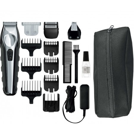 Wahl 09888-1216 beard trimmer Black, Stainless steel