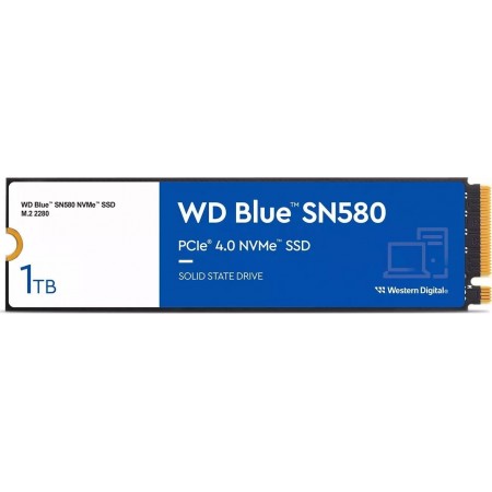 Western Digital Blue SN580 M.2 1 TB PCI Express 4.0 TLC NVMe