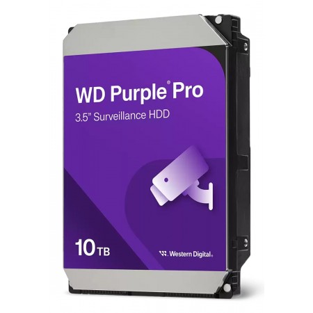 Western Digital Purple Pro WD102PURP internal hard drive 10 TB 7200 RPM 512 MB 3.5" Serial ATA III