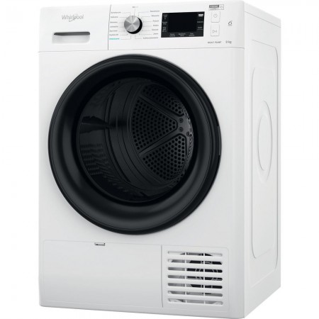 Whirlpool FFT M22 9X2B PL máquina de secar Independente Carregamento frontal 9 kg A++ Preto, Branco