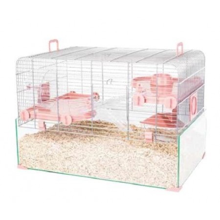 ZOLUX Panas Colour 60 - rodent cage - pink