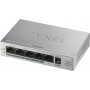 Zyxel GS1005HP Não-gerido Gigabit Ethernet (10 100 1000) Power over Ethernet (PoE) Prateado