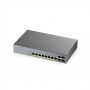 Zyxel GS1350-12HP-EU0101F switch de rede Gerido L2 Gigabit Ethernet (10 100 1000) Power over Ethernet (PoE) Cinzento