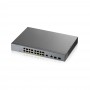 Zyxel GS1350-18HP-EU0101F switch de rede Gerido L2 Gigabit Ethernet (10 100 1000) Power over Ethernet (PoE) Cinzento